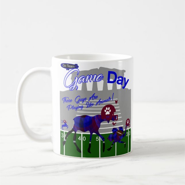 Jour du jeu Football Café Mug (Gauche)