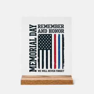 Jour du Souvenir Hommage et Tribut Vector Des