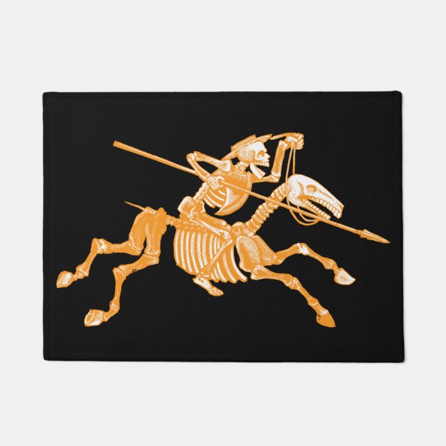 Jour du tapis de porte squelettique mort (Devant)