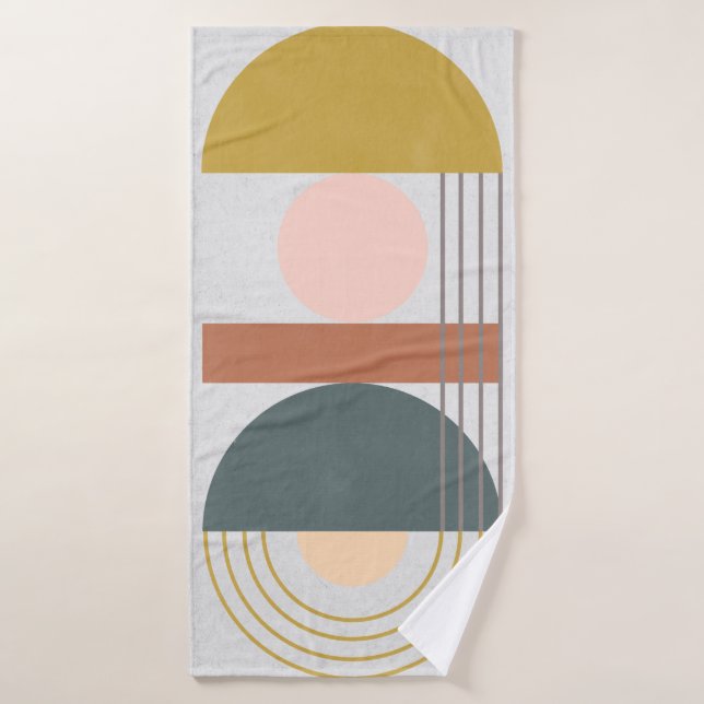Jour géométrique III (Serviette de bain)