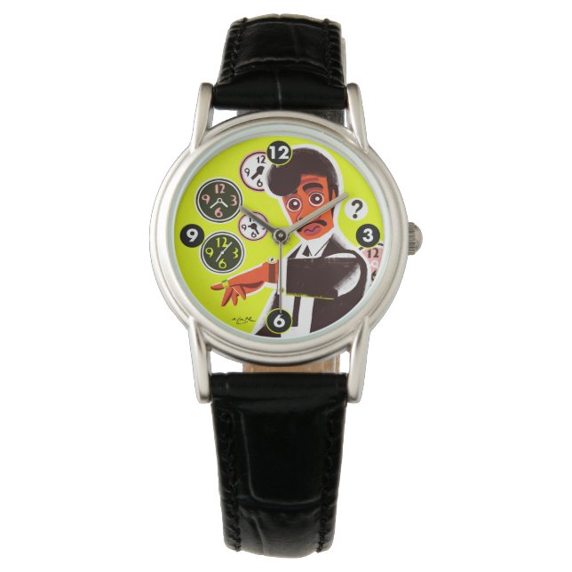 Jour Morris À Quelle Heure ? Montre numérique (devant)