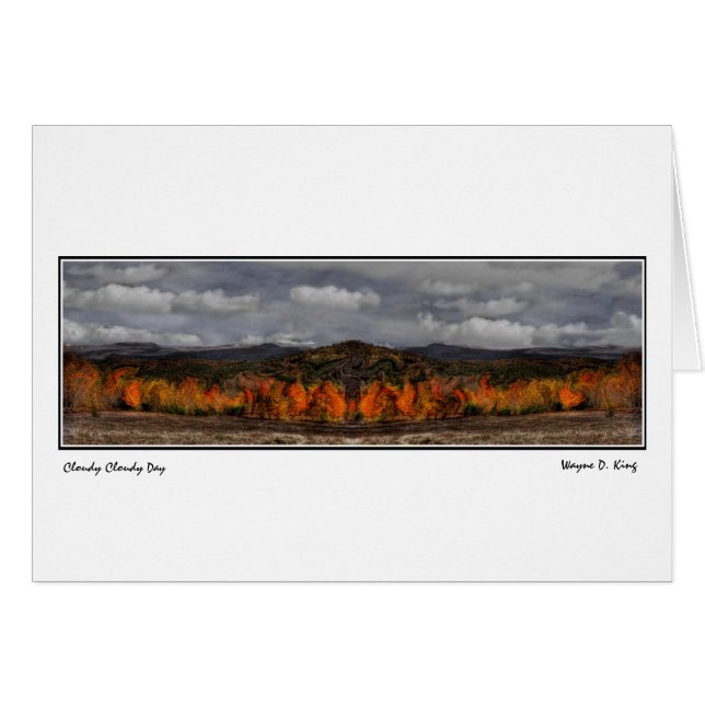 Jour nuageux et nuageux (Devant horizontal)