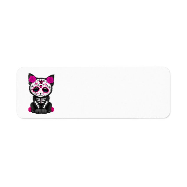 Jour rose mignon du chat Kitten Mort (Devant)