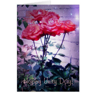 Jour russe d'unité, roses rouges