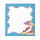 Jour Sur Le Bloc-Notes De Plage