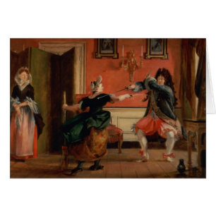 Jourdain Fences his Maid
