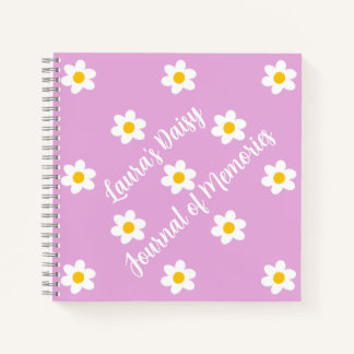 Journal à chaîne en rose
