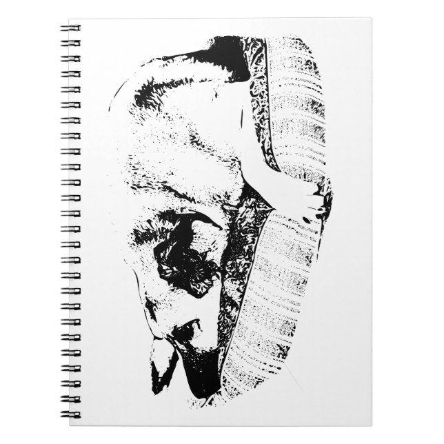 Journal à notes rayées Ink Pause (Devant)