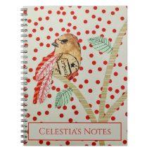 Journal Artistique Oiseau Thématique