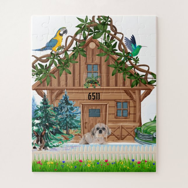 Journal Cabine Accueil Jigsaw Puzzle (Vertical)