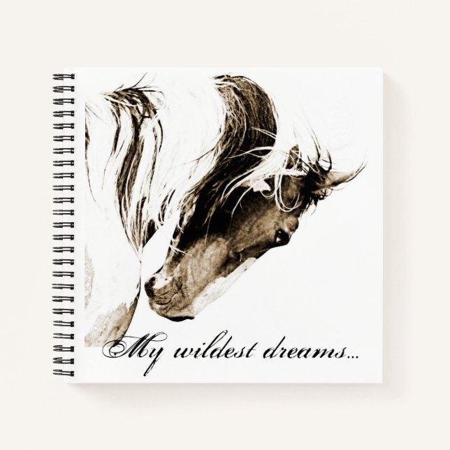 Journal Carnet Spiral Couvertures Picasso Cheval S (Devant)