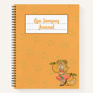 Journal Chibi Orange Mignon