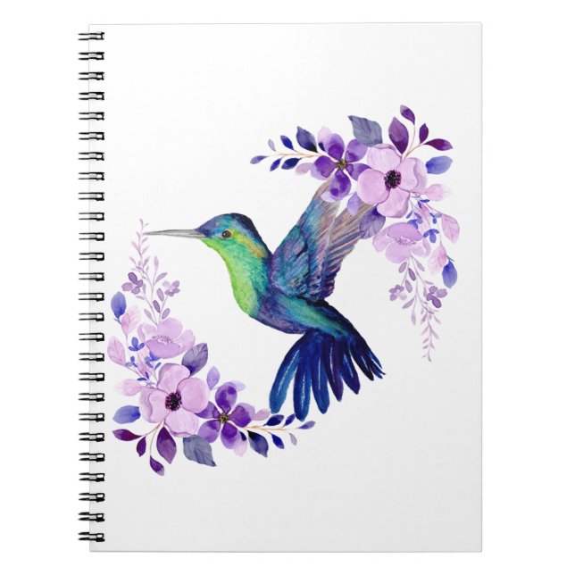 Journal Colibri Fleur (Devant)