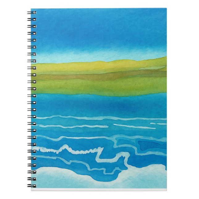 Journal d'aquarelle Sunset (Devant)
