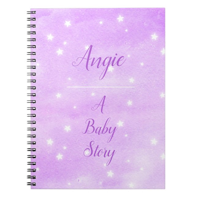 Journal de bébé personnalisé (Devant)