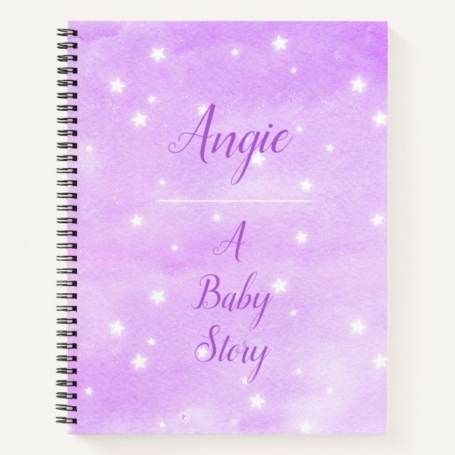 Journal de bébé personnalisé (Devant)