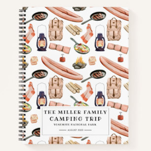 Journal de Camping Journal de Road Trip personna