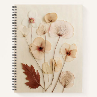 Journal de Carnet des arrangements Fleurs sauvages