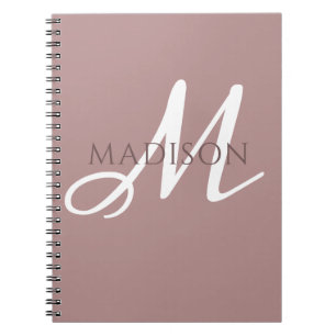 Journal de Carnet du nom du monogramme