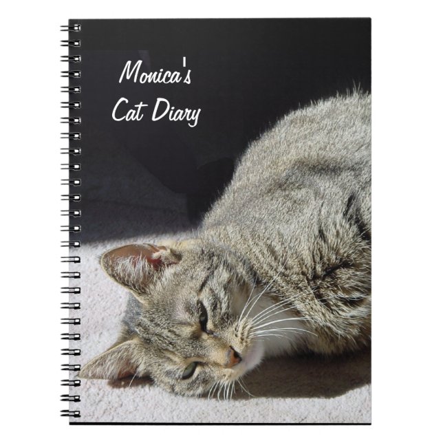 Journal de chat personnalisable (Devant)