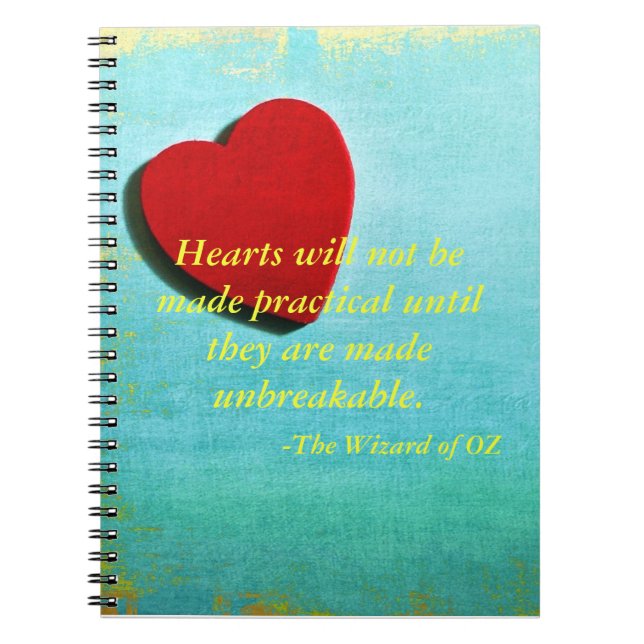 Journal de citation de magicien d'Oz (Devant)