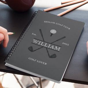 Journal de club de croix d'amateur de golf