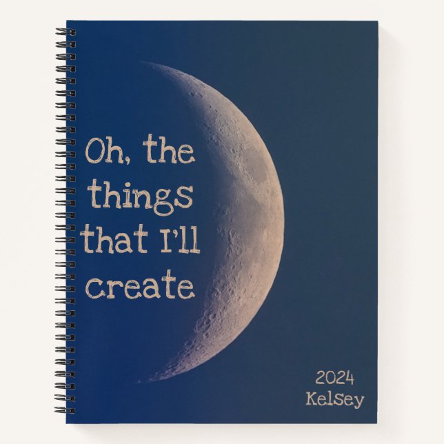 Journal de création personnalisé (Devant)