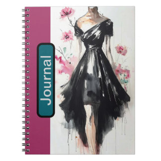 Journal de croquis de mode victorienne