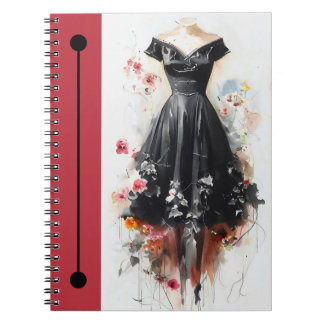 Journal de croquis de silhouette élégante