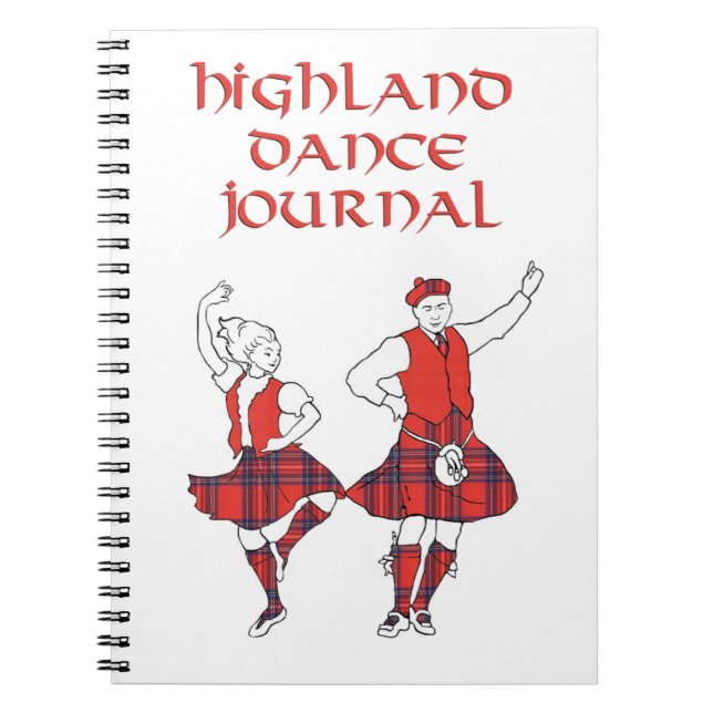 Journal de danse highland écossaise (Devant)