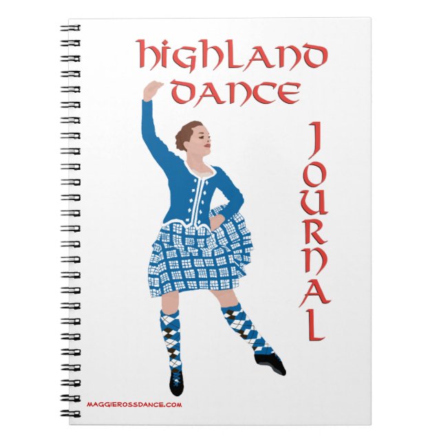 Journal de danse highland écossaise (Devant)