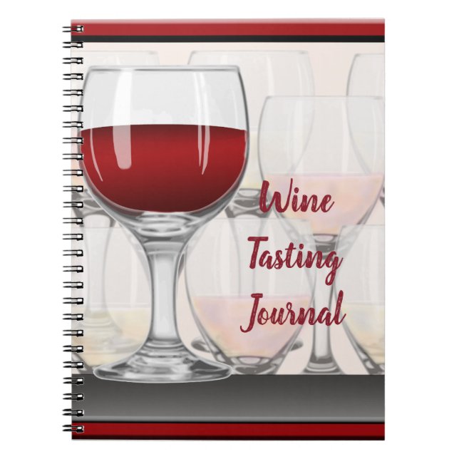Journal de dégustation de vin (Devant)