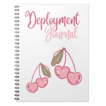 Journal De Déploiement De MilSpouse Avec Cerises R