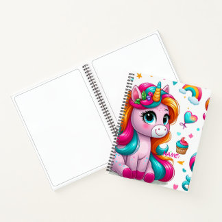 Journal de dessin de licorne magique