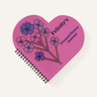 Journal de fleurs pressées de Felicity