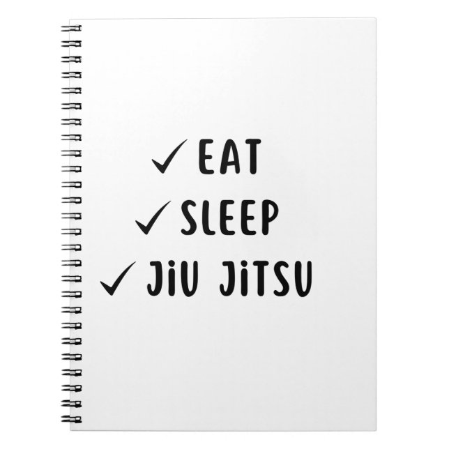 Journal de formation Jiu Jitsu - pages blanches (Devant)