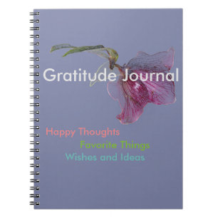 Journal de gratitude de carnet