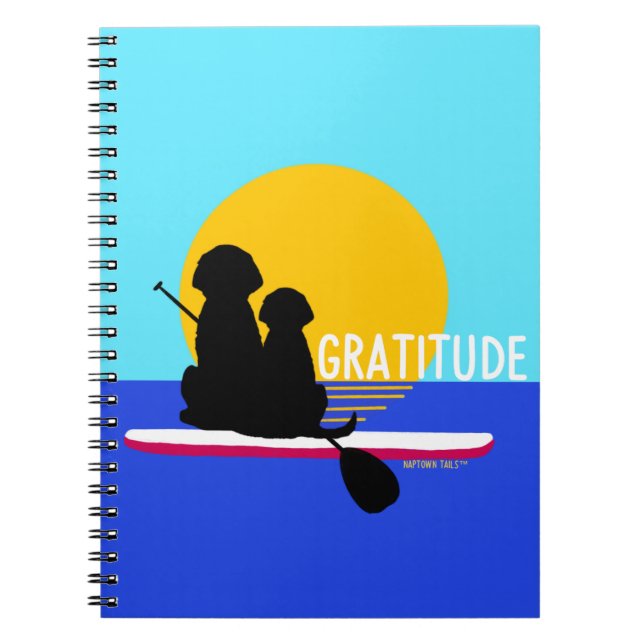 Journal de gratitude des chiens SUP Sunrise  (Devant)