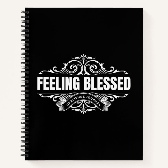 Journal de gratitude Sentiment de bénédiction (Devant)