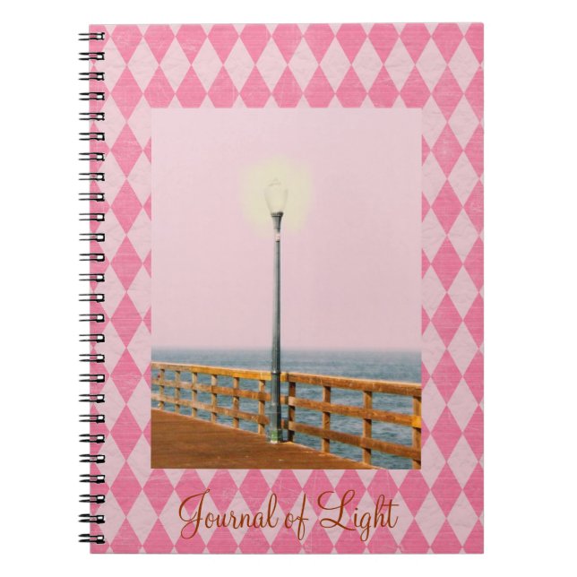 Journal de Jacquard rose de la lampe de jetée tein (Devant)