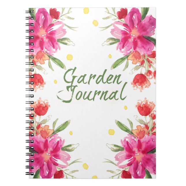 Journal de jardin (Devant)