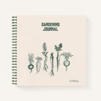Journal de jardinage personnalisé