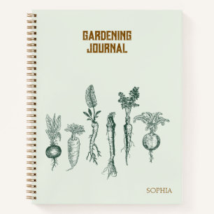 Journal de jardinage personnalisé