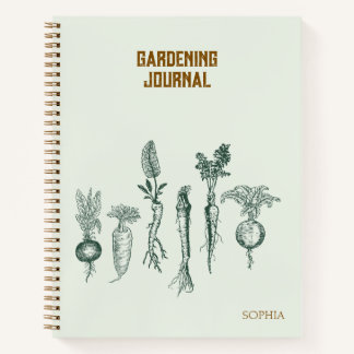 Journal de jardinage personnalisé