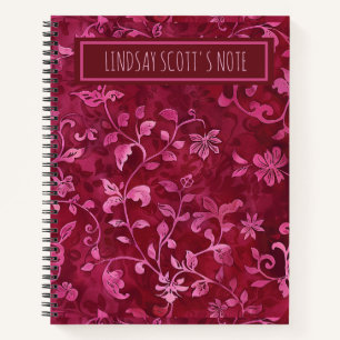 Journal de la liste des tâches de floraison rose