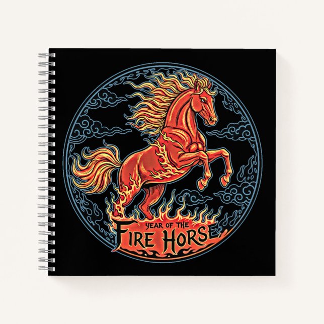 Journal de l'Année du Cheval de Feu (Devant)