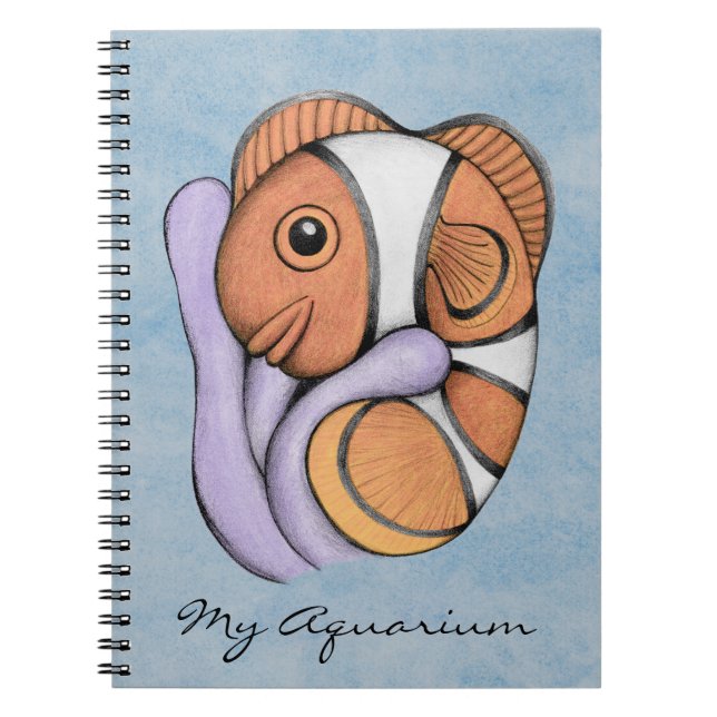 Journal de l'aquarium des poissons clowns (Devant)