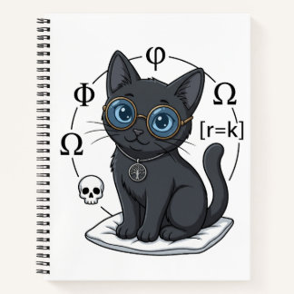 Journal de l'école de droit Lady Justice Black Cat
