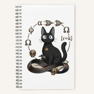 Journal de l'école de droit Lady Justice Black Cat
