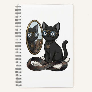Journal de l'école de droit Lady Justice Black Cat